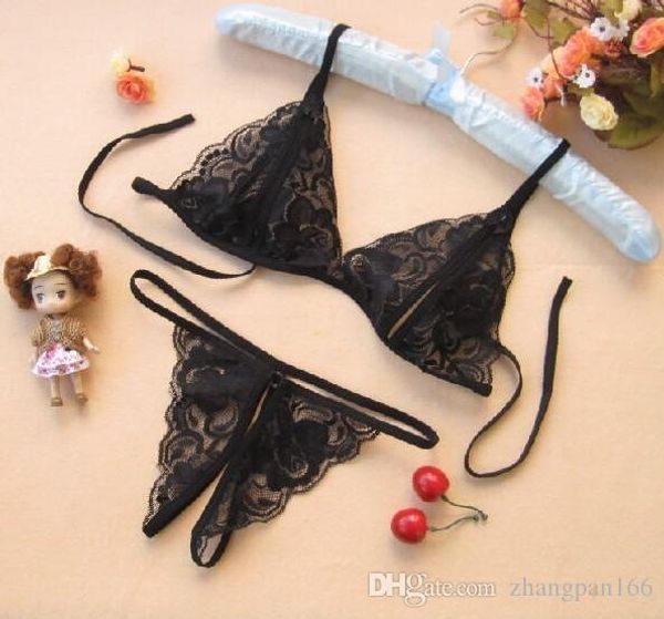 

дамы сексуальные кружева прозрачный трехточечный костюм сексуальные женщины в европе и соединенных штатах пары флирт сексуальное женское бел, Black;white