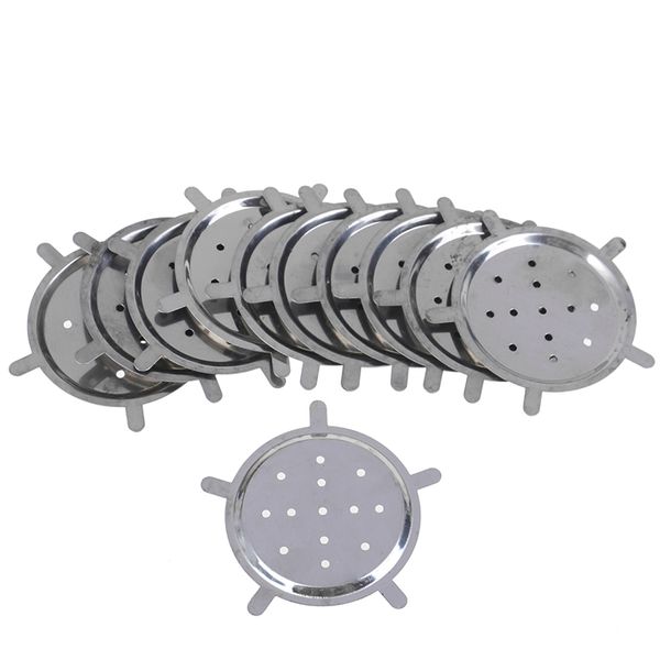 

stainless steel hookah metal screen charcoal holder for bowl narguile clay bowls chicha accessories other dinnerware