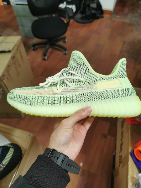 

luxury designer men women v2 zebra static yecheil cream sesame kanye west og clay true form yecheil 3m wave casual shoes sneakers5cb6#, Black
