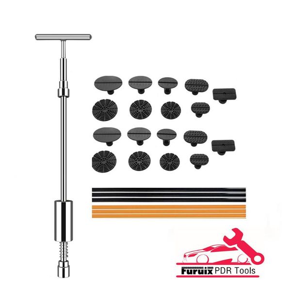 

furuix pdr car repair tool paintless dent puller removal tool reverse hammer puller tabs hand tools kit ferramentas