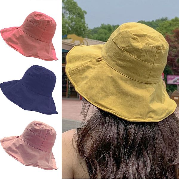 

women girl sun hat wide brim cap fashion breathable for summer beach outdoor fdc99, Blue;gray