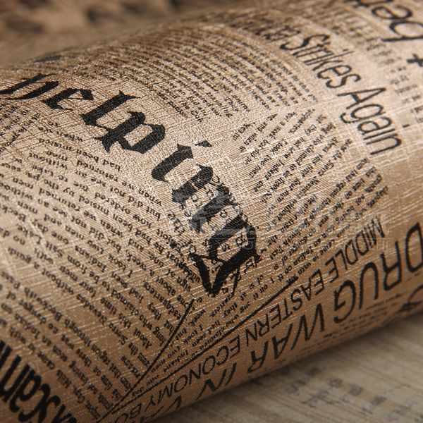 

background vintage newspaper wallpapers behang pvc waterproof wall paper for walls wallpaper letters decorative papers