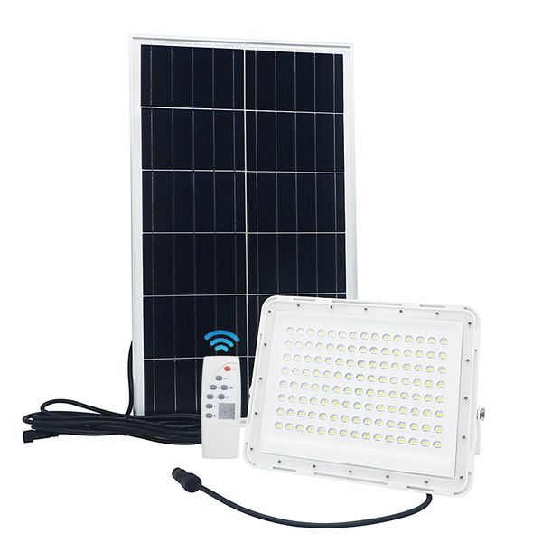 Edison2011 Led Solar Security Flood Light 60W 120W 200W Solar Floodllight Sensore impermeabile esterno con telecomando