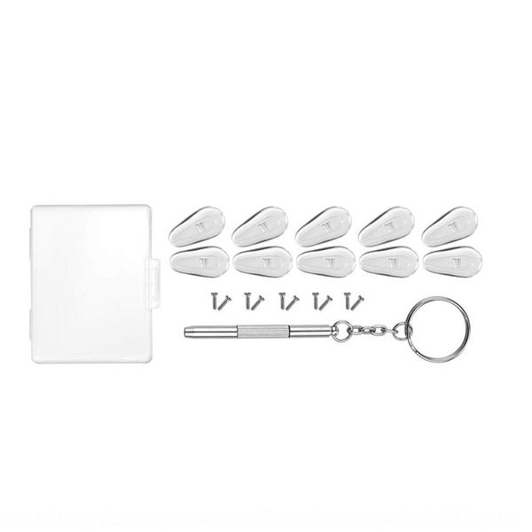 

nose holder maintenance set for special glasses nose holder maintenance set screwdriver screwdriver for glasses special, Silver