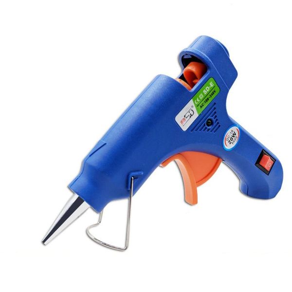 

20w melt glue gun with 7mm glue sticks mini industrial guns diy electric thermal temperature repair tool