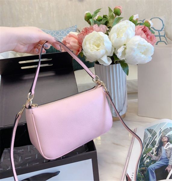 

fashion color designer shoulder bag messenger crossbody zip handbag crescent bag #cfy2004014