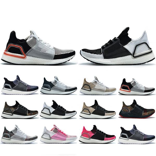 

New Original Ultra 2019 Running shoes For men women Cloud White Black Dark Pixel Refract Clear Brown Primeknit sports trainers sneakers 5-11