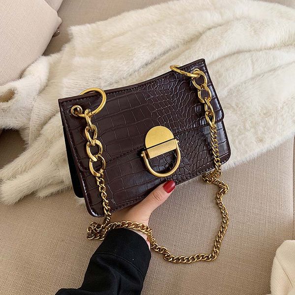 

камень шаблон искусственная кожа crossbody сумки для женщин 2020 небольшой цепи плеча сумка женская дорожные сумки