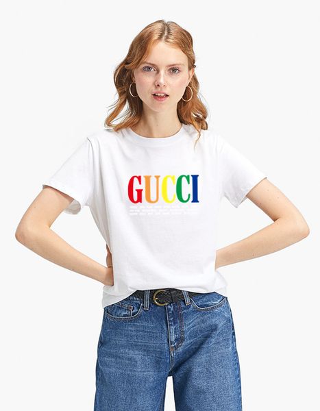 

Fa hion women t hirt new ela tic beaded butterfly 13 gucci decoration ummer t hirt round neck large ize women clothing hort leeve tee, White