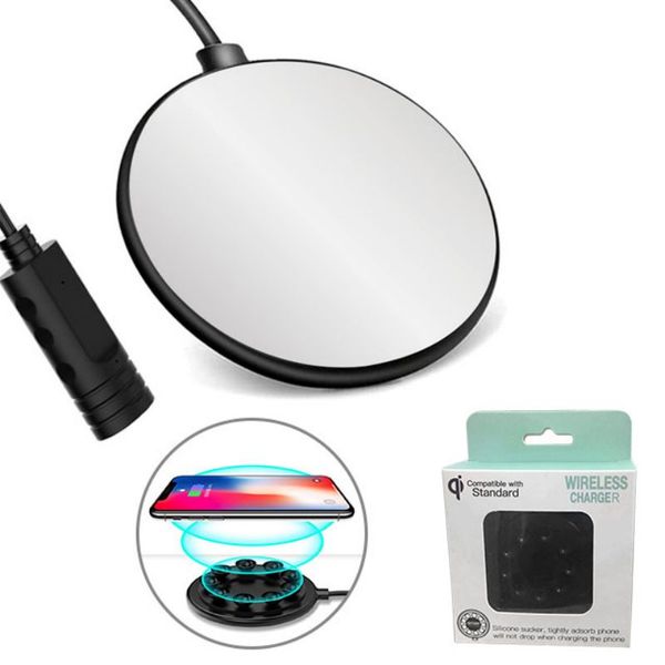 

Wireless Charger 10W Fast Charging with Micro USB Fast Charging Stand Holder Braceket 10W for iPhone X 8 Samsung S8 S9