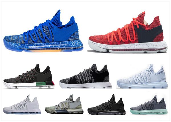 

Top Quality Zoom KD 10 Anniversary University Red Still Kd Igloo BETRUE Oreo Men Basketball Shoes USA Kevin Durant Elite KD10 Sport Sneakers