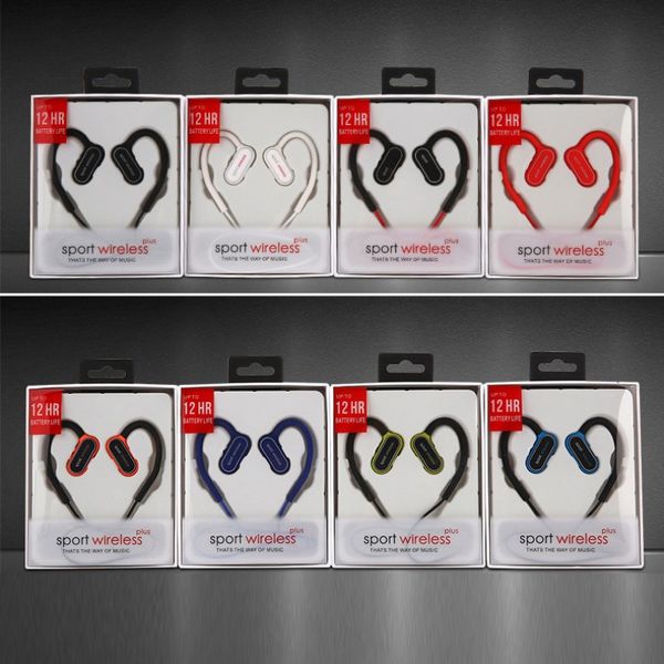 

2019 wirele port bluetooth head et earphone ear hanging tereo binaural headphone with voice broadca t for iphone um ang huawei xiaomi