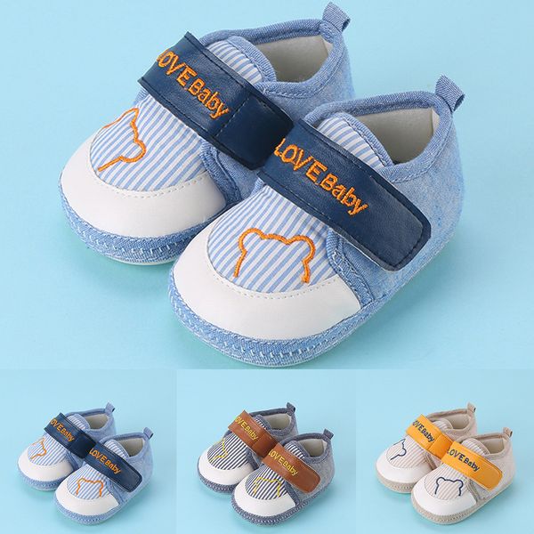 

детской обувь новорожденных зим малыши обувь для младенцев дети девочка мальчик мода мультфильм мягкой первых walking обувь schoenen