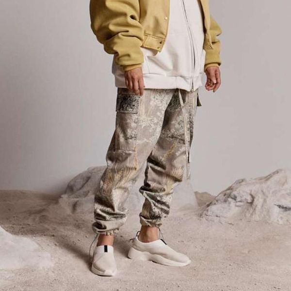 

19ss fear of god 6th fog jiujitsu pant fashion highstreet skateboard casual trousers sport fitness hip hop track pants sweatpants hfymkz157, Black