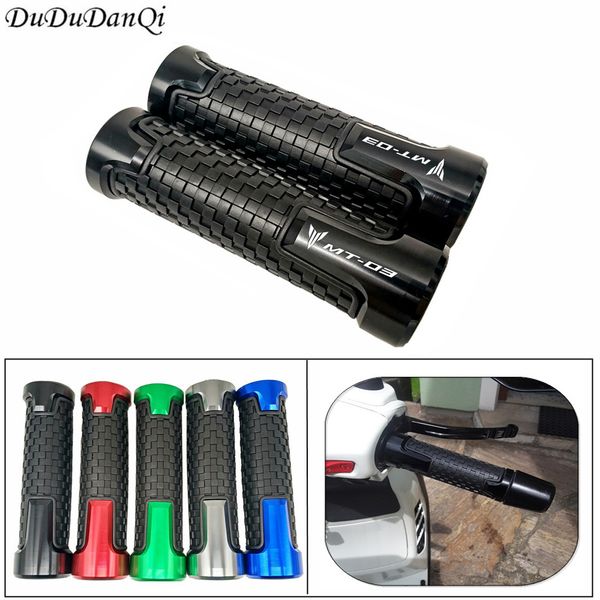 

high-quality 22mm 7/8'' brand new motorcycle anti-skid handle grip handlebar grips for yamaha mt03 mt-03 mt 03 accessories