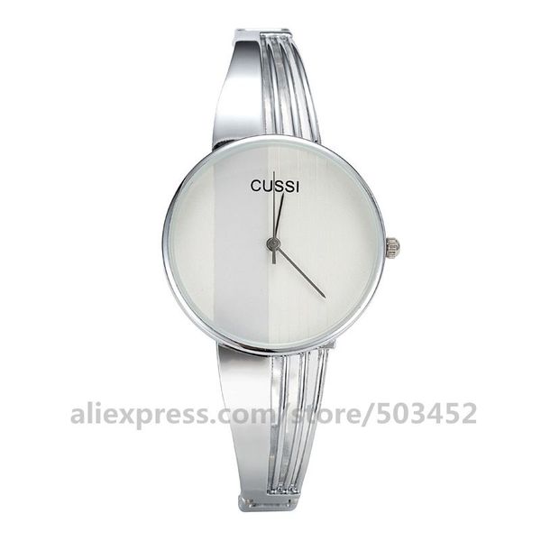 

100pcs/lot 359 sell bracelet watch simple clock wholesale fashion no scale wrist watches for women, Slivery;brown