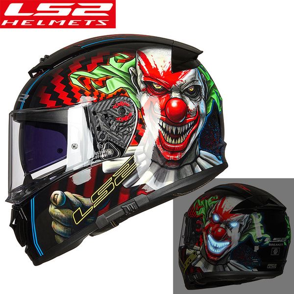 

ls2 ff390 breaker full face motorcycle helmet racing casco moto dual visor man woman capacete ls2 original casque moto dot