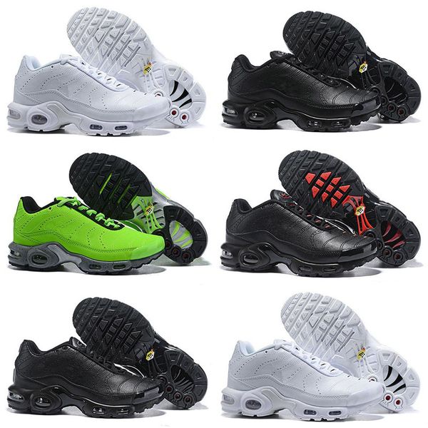 

2019 New Arrive Mercurial Plus Tn Ultra SE Black White Green Outdoor Shoes Chaussures Mens Trainers Sports Sneakers Size 40-45