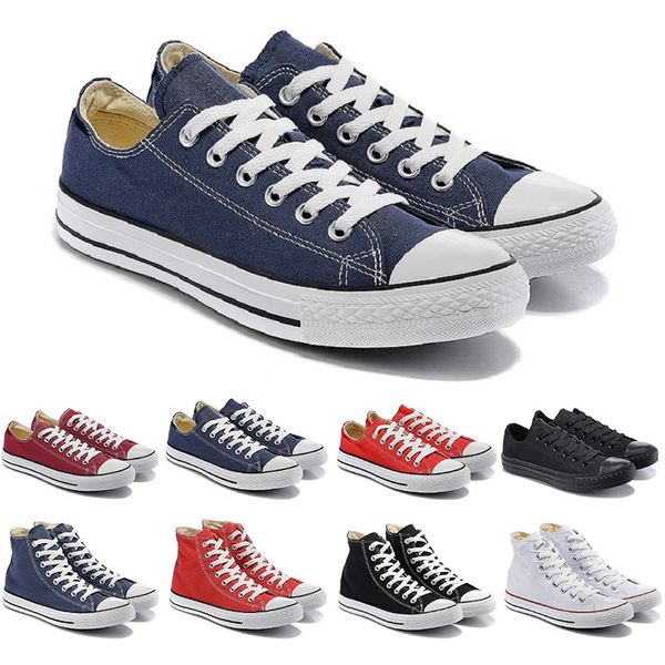 

designer canvas 1970s all star designer men boy casual shoes hi reconstructed women girl trainers skateboard sports sneakers sale, Black