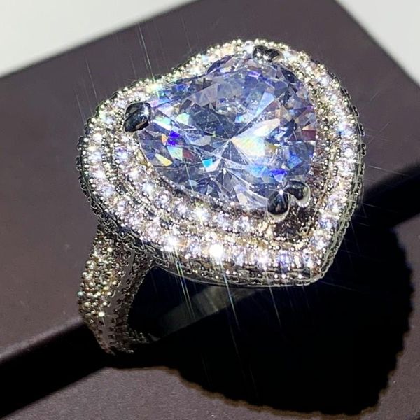 

280 pcs pave micro white sapphire роскошные ювелирные изделия стерлингового серебра 925 алмазный gemstone партия женщин wedding engagement с, Slivery;golden