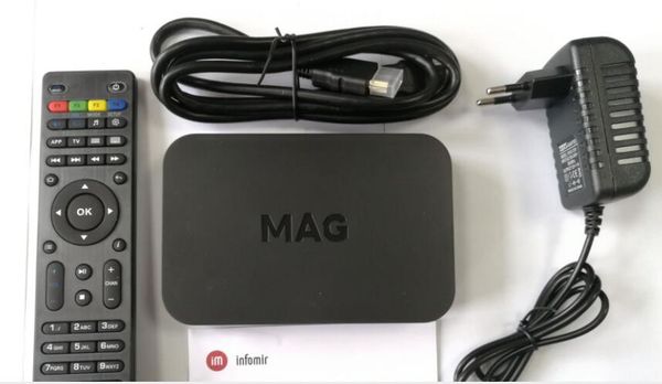

MAG322 Linux 3.3 OS IPTV-приставка MAG322 со встроенным WiFi WLAN HEVC H.265 IPTV Box Smart TV Media Player