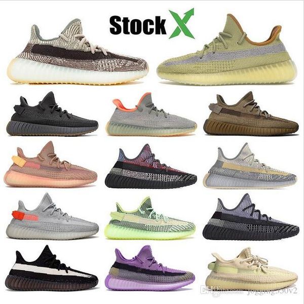 

2020 kanye west israfil cinder marsh reflective men running shoes yeshaya yecheil zyon oreo linen desert sage flax women trainer sneakers