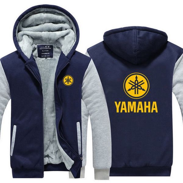 

fashion for yamaha logo cotton zipper autumn hoodies jacket men clothes fashion hooded outdoor sports warm hoodies jacket