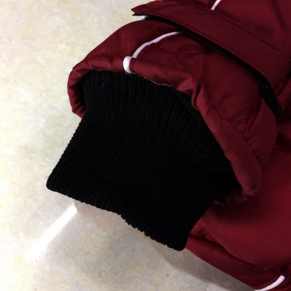 

wholesale-toddler kids winter snow ski gloves waterproof windproof solid color patchwork thicken warm adjustable stretchy mittens 5-9t