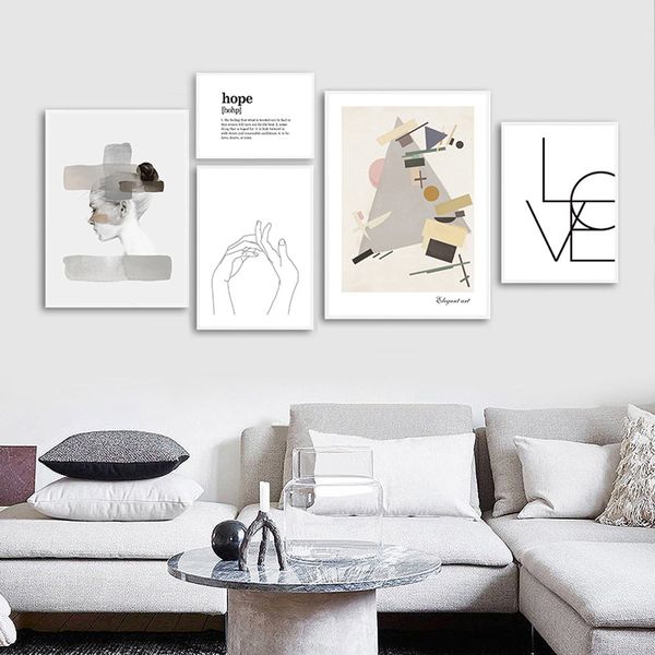 

minimalist canvas painting woman art posters abstract print wall art for living room poster minimalist canvas painting unframed