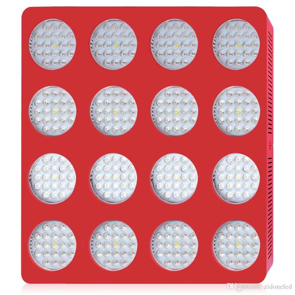 

goldenring s16 3360w double chips full spectrum led grow light hydroponics greenhouse plants veg and bloom