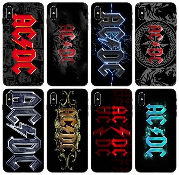 

[tongtrade] rock band acdc acdc case for iphone 11 pro max x xs 8s 8 7s 7 6s 6 galaxy s6 s7 s8 s9 s10 plus honor v8 v10 xiaomi max 2 case