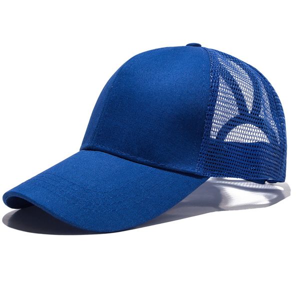 

women's baseball net cap breathable sun visor outdoor sports spring and summer -mx8, Blue;gray