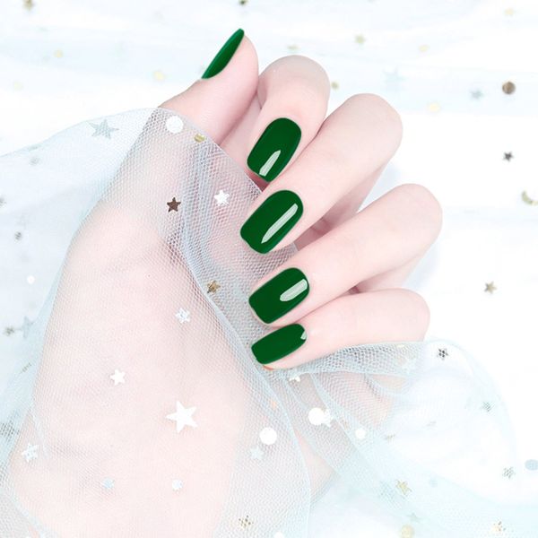 

nerlero 10ml nail gel long-lasting green color series varnish gel soak off uv polish for women nail art supplies, Red;pink