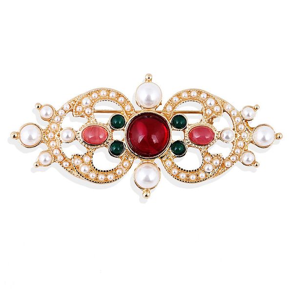

court antique re engraved colorful diamond will brooch vintage exotic jewellery jewelry, Gray