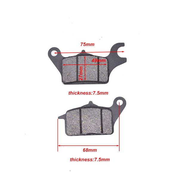

motorcycle brake disks pads for honda wave 110 anf110 afs110 afp110 2009-2018