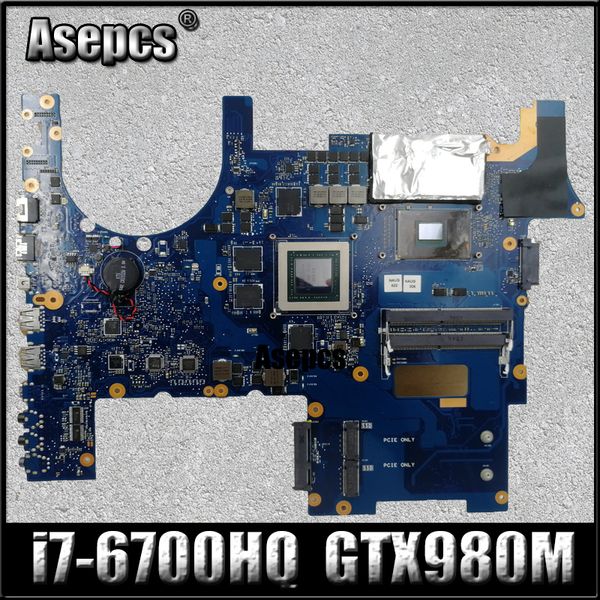 

A epc rog g752vy lapmotherboard for a u g752vy g752v g752 te t original mainboard i7 6700hq gtx980m v4g
