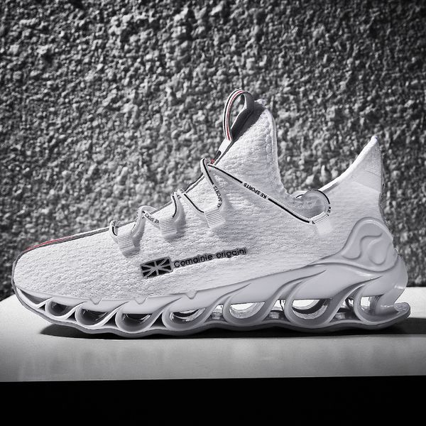 

2020 new men's running shoes blade cushioning sneakers breathable sneakers outdoor sports training walking casual