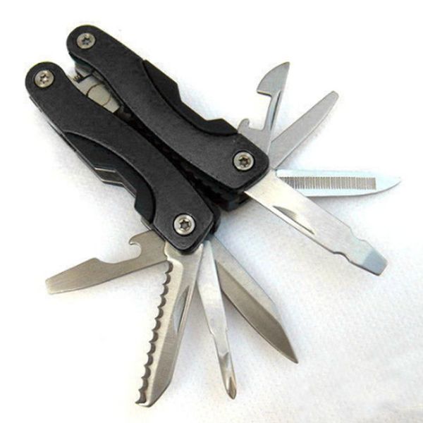 

outdoor mini multitool pliers pocket knife screwdriver set kit adjustable wrench jaw spanner repair survival hand multi tools