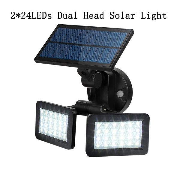 Yard Garden Outdoor Living Items 2 Head Solar Led Light