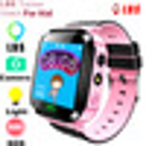 

Q528 mart watch with camera fla hlight baby watch o call location device tracker for kid afe