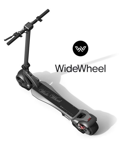 

widewheel - unique design,the high-powered lightweight scooter with high-efficiency lithium-ion battery 13.2ah and 500w motor,25 mph speed