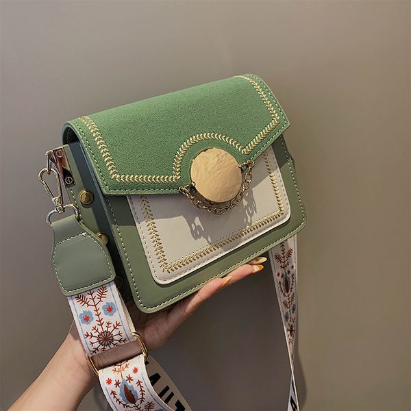 

jiulin new 2019 fashion europe and america ins 100 small bag student one - shoulder oblique satchel
