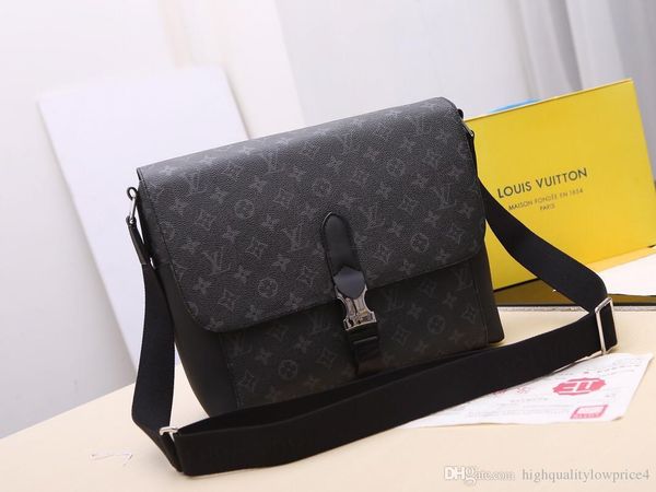 

2019 brown letter genuine leather women me age bag handbag pochette meti houlder bag cro body retro bag m40537