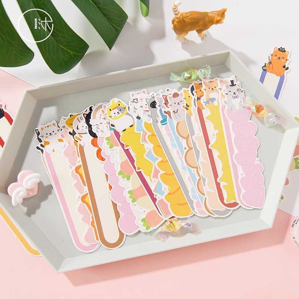 

muran sweet cats paper card bookmark memo card 1 lot = 1 pack = 30 pcs