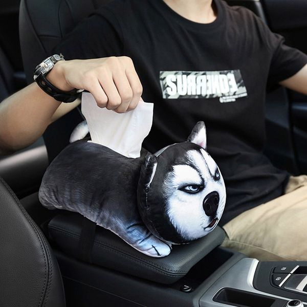 

universal car armrest box tissue box cartoon cute tissue car interior accessories