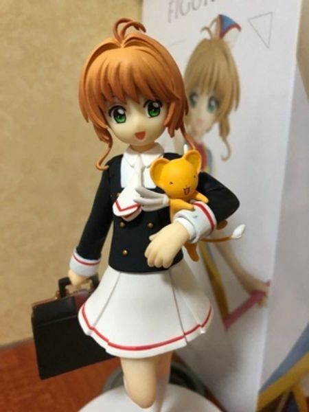 

оригинал карты captor sakura рисунок kinomoto sakura 150mm пвх детские игрушки модель игрушки куклы подарков t200304
