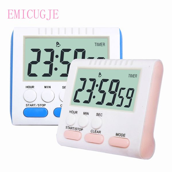 

digital led alarm clock countdown function sleep satch led timer with magnettable clock multifunctional baking kitchen