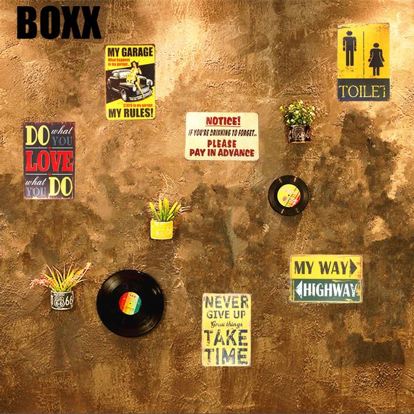 

ретро металлический плакат кафе пивной магазин жестяная металлическая вывеска винтажная туалетная тарелка гараж паб бар главная настенная та