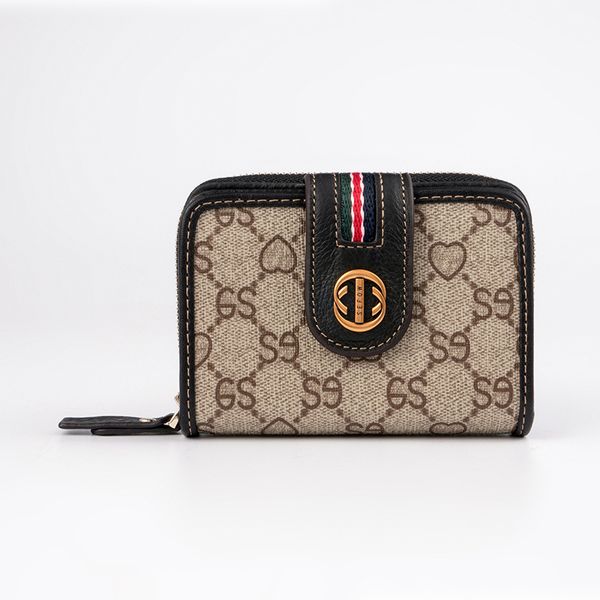 

конструктор бумажник 2020 новый орган держателя карты удостоверение водителя бумажник все-в-одном женский multi-card holder mini компактный, Red;black