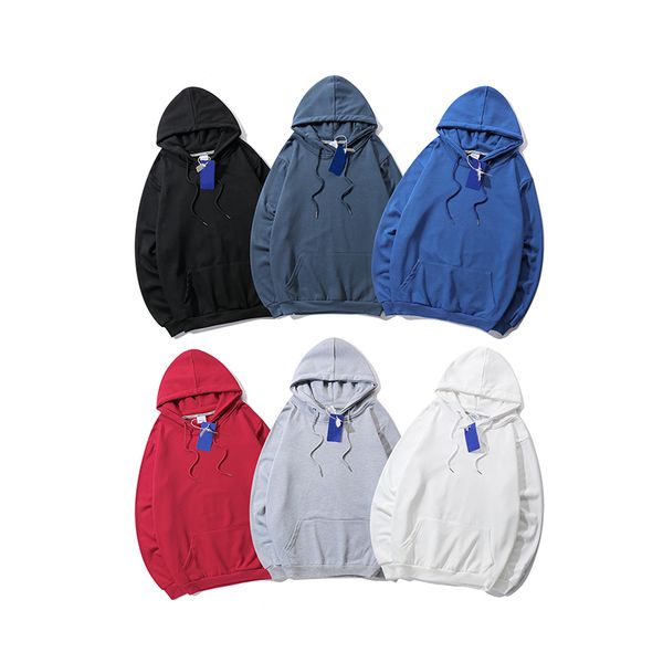 

вышивка 6 цветов модельер hoodie mens luxury толстовка с капюшоном унисекс перемычки женщины пуловер толстовка s-xxl основной 19122603z, Black